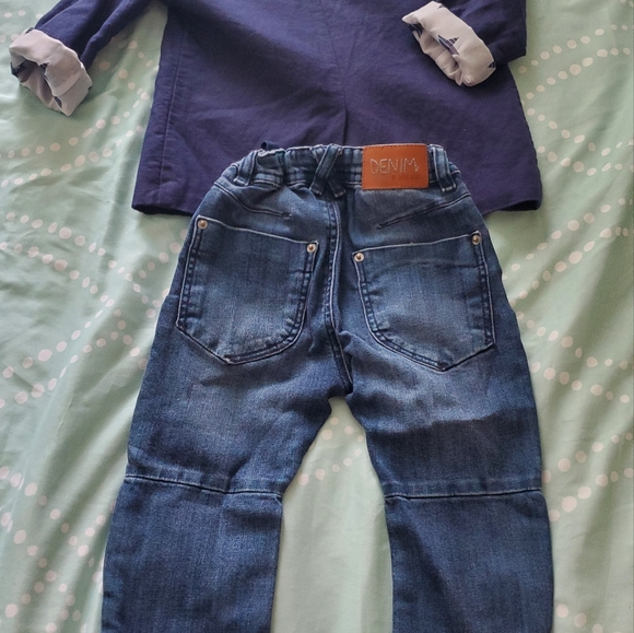 Zara jeans 2t and blazer - Picture 2 of 2